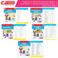 Cardinal Books Preschool Learning Junior KG (LKG) Kit C Set of 16| Ages 4-5 Years| Alphabet| Number| Rhymes and Stories| Phonic| Hindi Varnmala - Swadesiicart