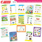 Cardinal Books Preschool Learning Junior KG (LKG) Kit C Set of 16| Ages 4-5 Years| Alphabet| Number| Rhymes and Stories| Phonic| Hindi Varnmala - Swadesiicart