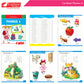 Cardinal Fun Learning Nursery Activity Books Set of 6|Number| Rhymes & Story| Phonic| English & Maths| Colouring Book for Kids Ages 3-4 Years
