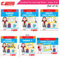 Cardinal Fun Learning Junior KG Activity Books Set of 6|Number| Rhymes & Story| Phonic| English & Maths Skill| Colouring Book For Kids Ages 4-5 Years