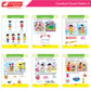 Cardinal General Knowledge Book Set 1 (Set of 3)|Good Habit A| Hindi Sulekhan Bhag 0| Tell Me More A| Combo Book Set| Ages 3-7 Years
