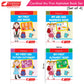 Cardinal My First Alphabet Books Set of 4| Alphabet Picture Book| My First ABC & Number Book| Picture Dictionary| Kindergarten Book| Ages 3-6 Years