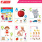 Cardinal My First Alphabet Books Set of 4| Alphabet Picture Book| My First ABC & Number Book| Picture Dictionary| Kindergarten Book| Ages 3-6 Years