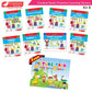Cardinal Books Preschool Learning Nursery Kit B Set of 8|Alphabet | Numbers| Rhymes & Stories| Colouring| Phonic Book Ages 3-4 Years - Swadesiicart