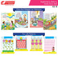 Cardinal Books Preschool Learning Nursery Kit B Set of 8|Alphabet | Numbers| Rhymes & Stories| Colouring| Phonic Book Ages 3-4 Years - Swadesiicart