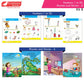 Cardinal Books Preschool Learning Nursery Kit B Set of 8|Alphabet | Numbers| Rhymes & Stories| Colouring| Phonic Book Ages 3-4 Years - Swadesiicart