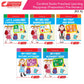 Cardinal Books Preschool Learning Playgroup (Preparatory Pre-Nursery) Kit A| Ages 2-3 Years| My First ABC Picture Dictionary - Swadesiicart