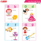 Cardinal Books Preschool Learning Playgroup (Preparatory Pre-Nursery) Kit A| Ages 2-3 Years| My First ABC Picture Dictionary - Swadesiicart