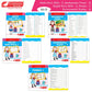 Cardinal Books Preschool Learning Senior KG (UKG) Kit D Set of 16| Cursive Alphabet| Number|Rhymes and Stories| Phonic|Ages 5-6 Years + - Swadesiicart
