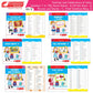 Cardinal Books Preschool Learning Senior KG (UKG) Kit D Set of 16| Cursive Alphabet| Number|Rhymes and Stories| Phonic|Ages 5-6 Years + - Swadesiicart