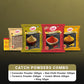 Catch Masala & Spices Combo Five Pack - Coriander Powder 200 gms + Turmeric Powder 200 gms + Red Chilli Powder 200 gms + Cumin Whole 200 gms + Hing 50 gms | Swadesiicart