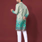 Anaita Light Green Multi Colour Kurta