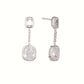 Nuyug Diamond Luxe Cascades Anti Tarnish Earrings | Swadesiicart