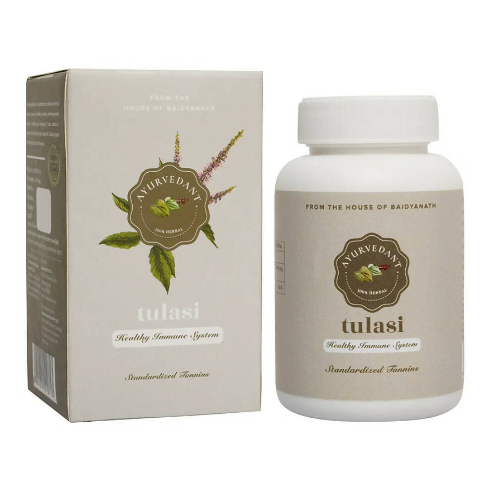 Baidyanath Jhansi Ayurvedant Tulasi Capsules - Swadesiicart