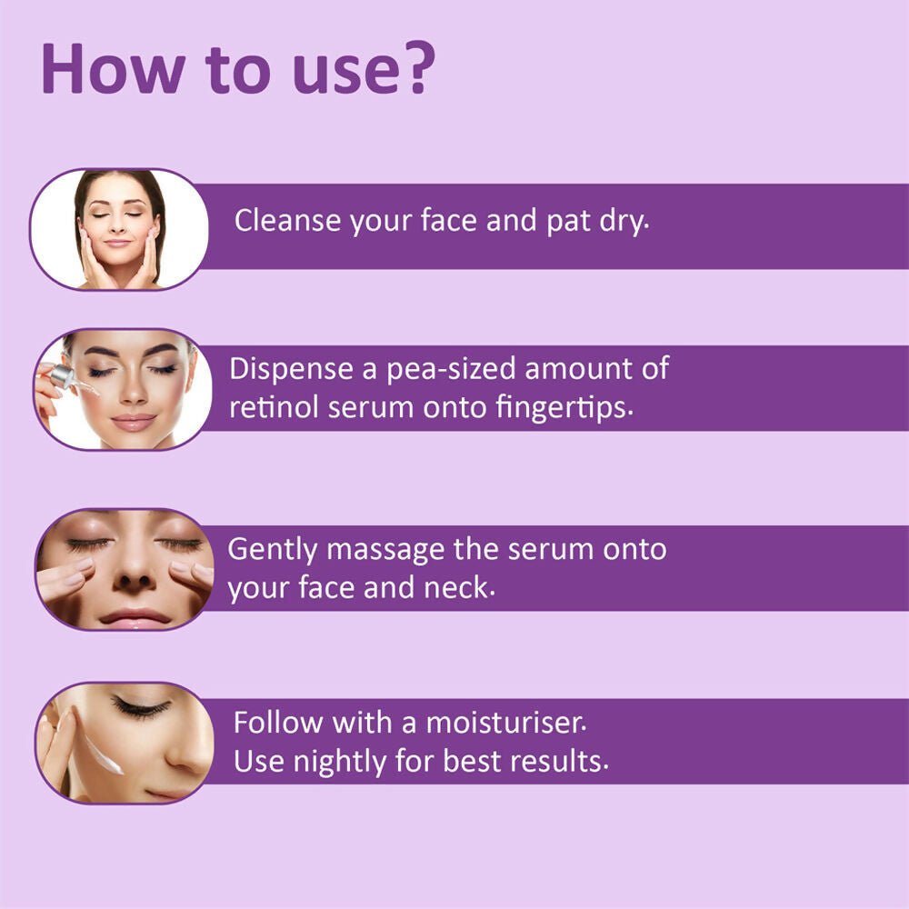 7 Days Organic Retinol Serum for Face - Swadesiicart