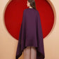 Joban Fashion Purple and Rose Gold Skirt set with Cape - Swadesiicart