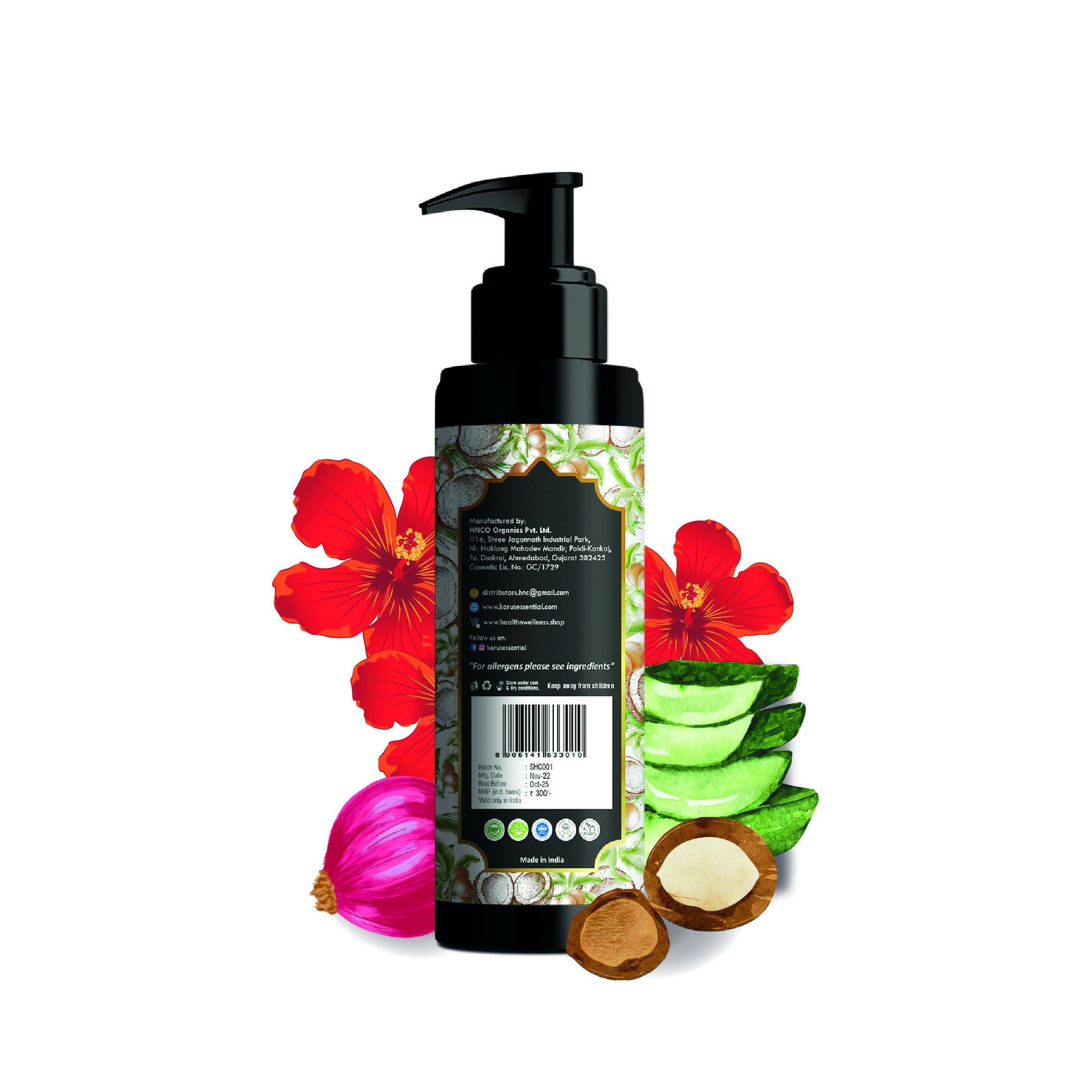 Korus Essential Shea Butter Conditioner With Coconut Protein - Swadesiicart