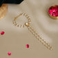Ruby Raang Gold Kundan & Pearl Haath Phool | Swadesiicart