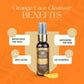 Organicos Orange Face Cleanser - Swadesiicart