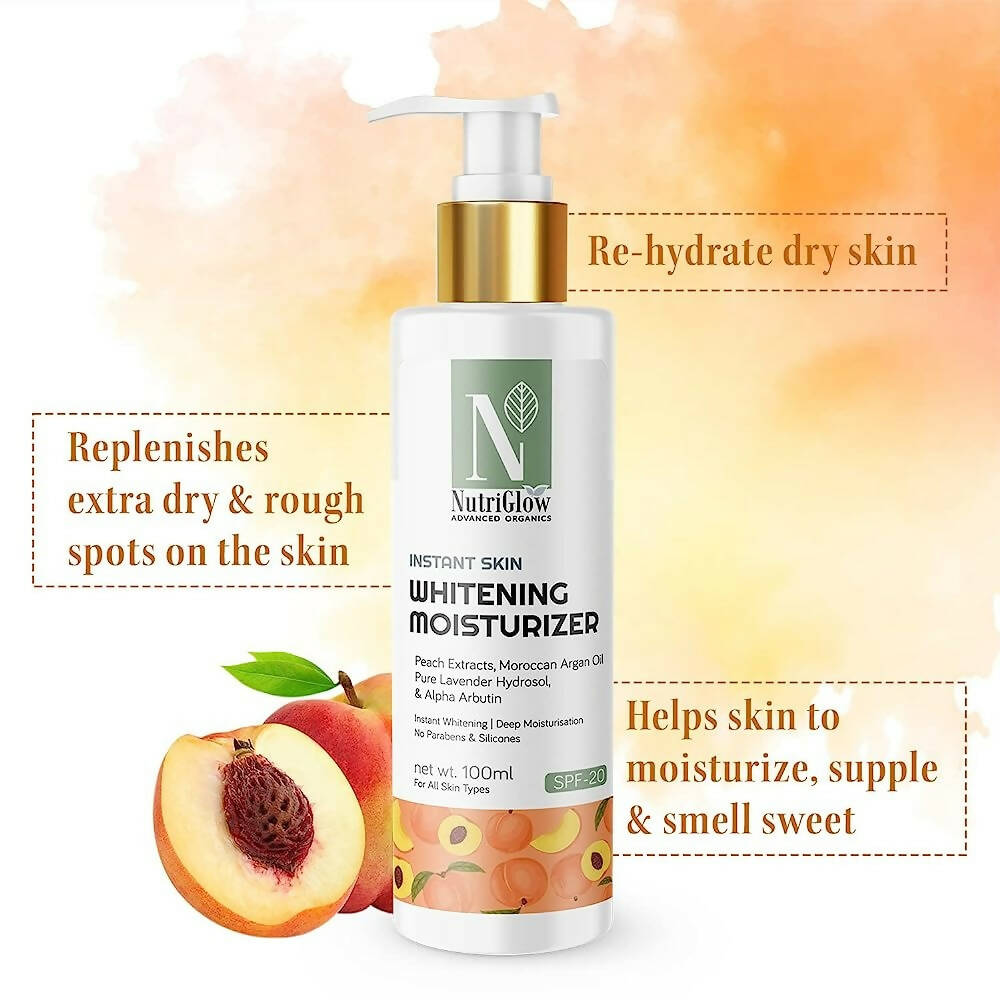 NutriGlow Advanced Organics Moisturizer SPF 20 - Swadesiicart