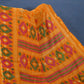 Shades Of Orange Floral Design Semi Chanderi Saree By Gayathri Reddy Designer Studio | Swadesiicart