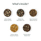 Assorted Chai Teas Sampler, 5 Variants