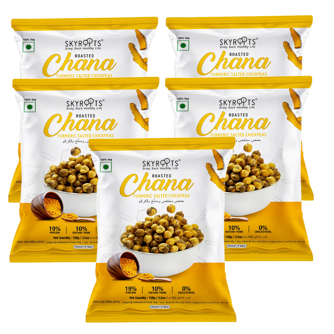 Skyroots Roasted Chana Turmeric Chickpeas - SKYROOTS VENTURES LLP