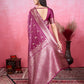 Vedant Vastram Banarasi Silk Fashion Saree - Wine | Swadesiicart