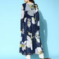 Ahalyaa Women's Traditional wear Kurta - Navy Blue | Swadesiicart