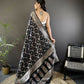 Joban Fashion Black Meenakari Banarasi Silk Sarees | Swadesiicart
