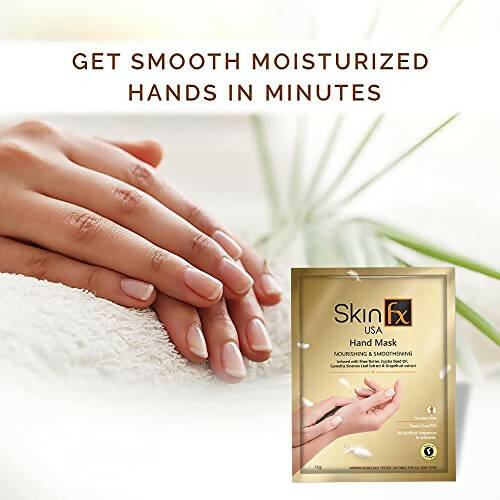 Skin Fx Nourishing & Smoothening Hand Sheet Mask - Swadesiicart