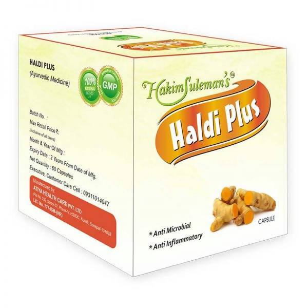 Hakim Suleman's Fina Haldi Plus Capsules | Swadesiicart