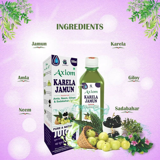 Axiom Karela Jamun Swaras Juice - Swadesiicart