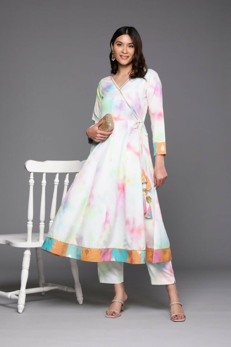Ahalyaa Women's Traditional wear Kurta Set - Multi Color | Swadesiicart