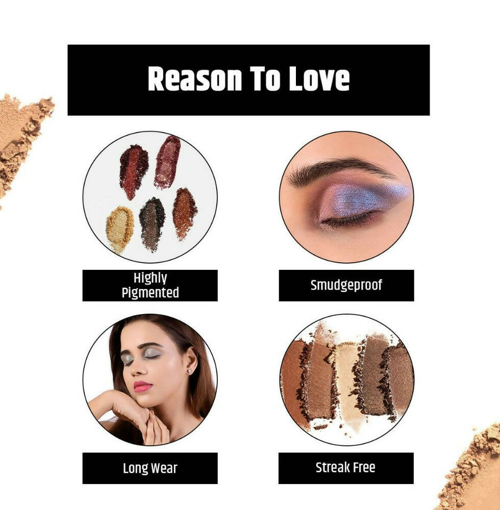 Insight Cosmetics Pro Eyeshadow-B - Swadesiicart