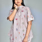 Morchari Digital Print Semi Muslin Co-Ord Set Top & Trouser-Multicolor - Swadesiicart