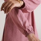 trueBrowns Mauve Short Co-Ord Set - Swadesiicart