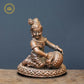 Copper Bene Krishna Idol - Divine India Art