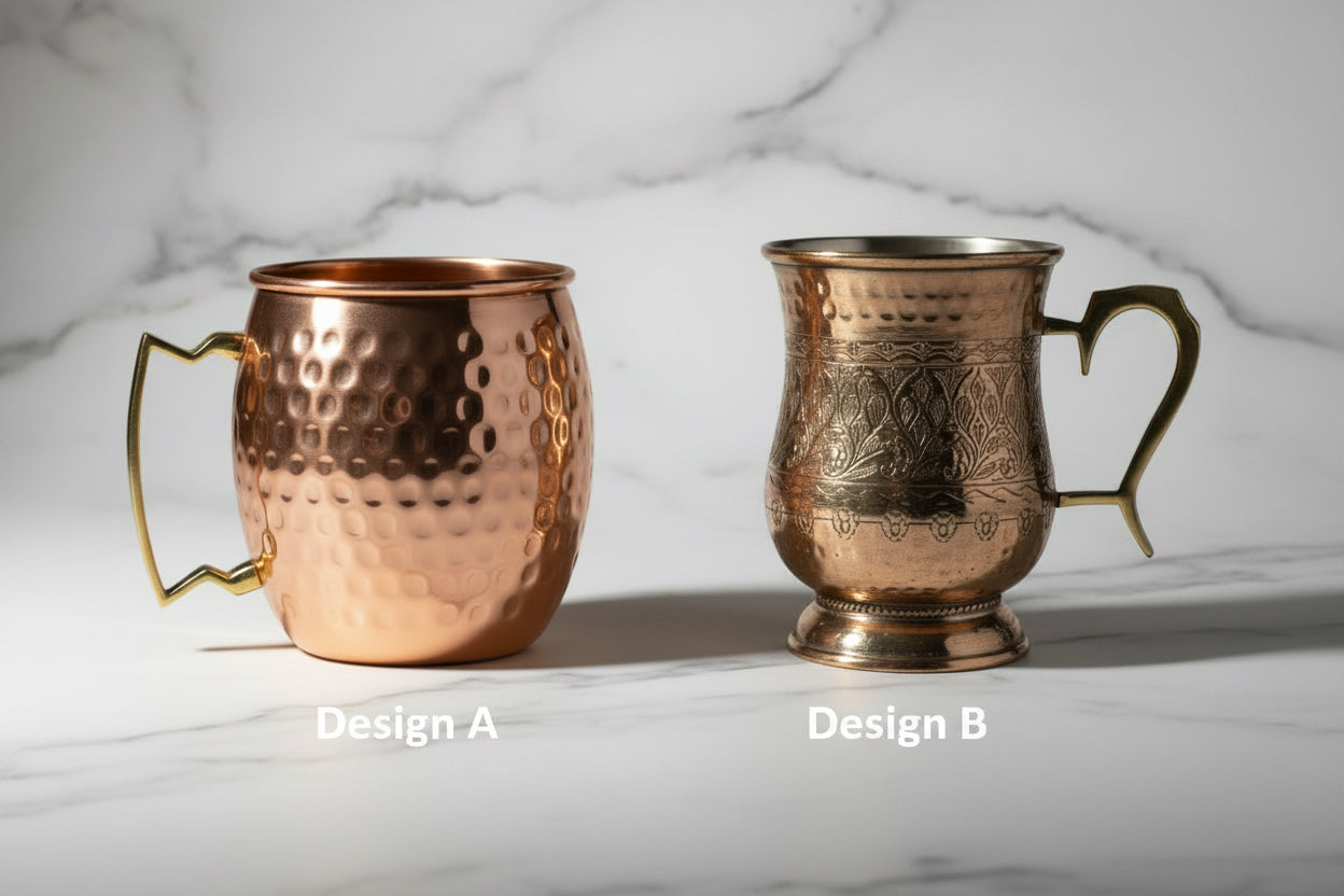 Copper Cup 400ml | Ayur Organic