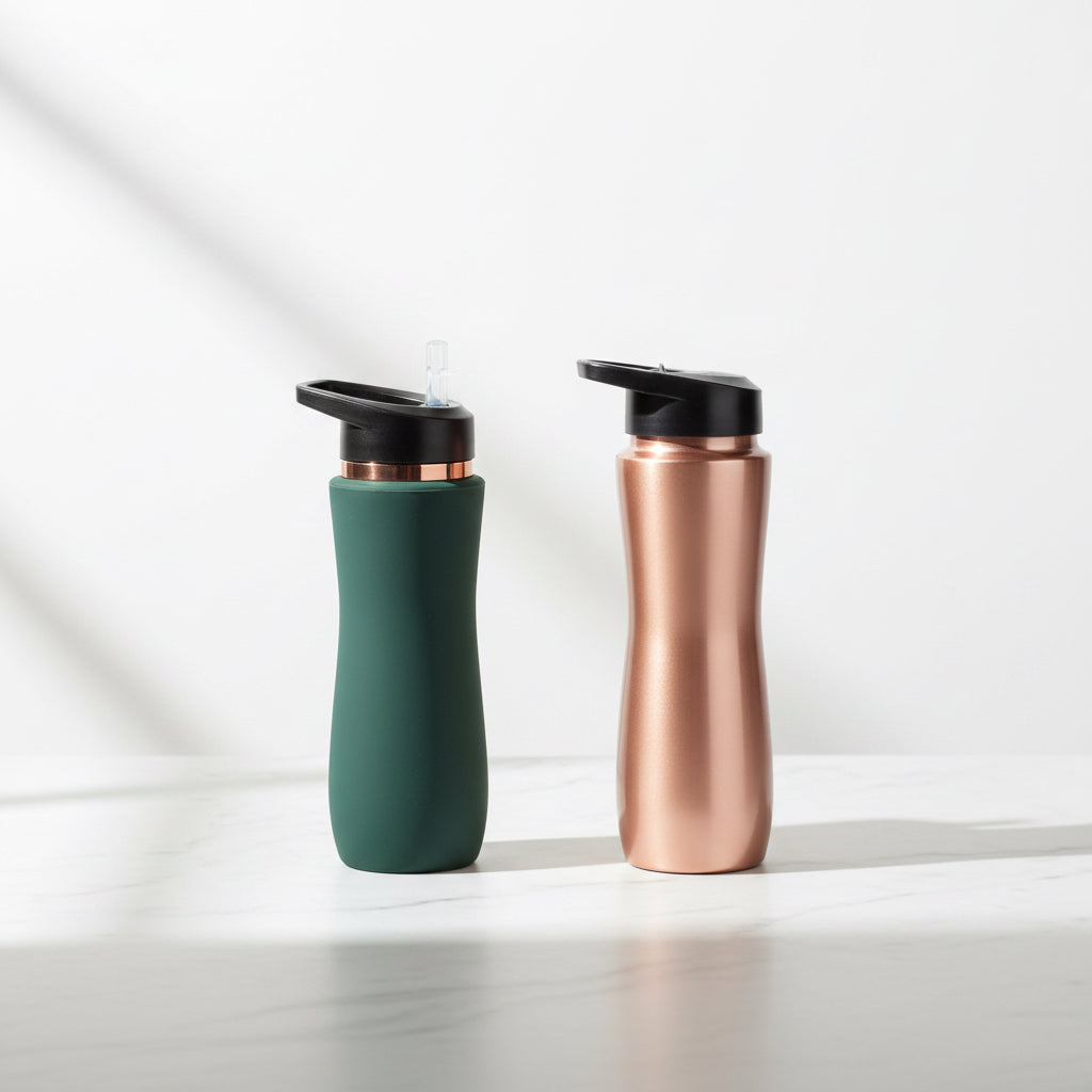 Copper Water Bottle Sipper | Ayur Organic