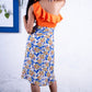 Noroke Sustainable fabric | Cupro Modal Cupro Modal Floral Wrap Skirt - Printed | Swadesiicart