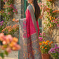 Anaita Coral Pochampally Printed Saree With Blouse