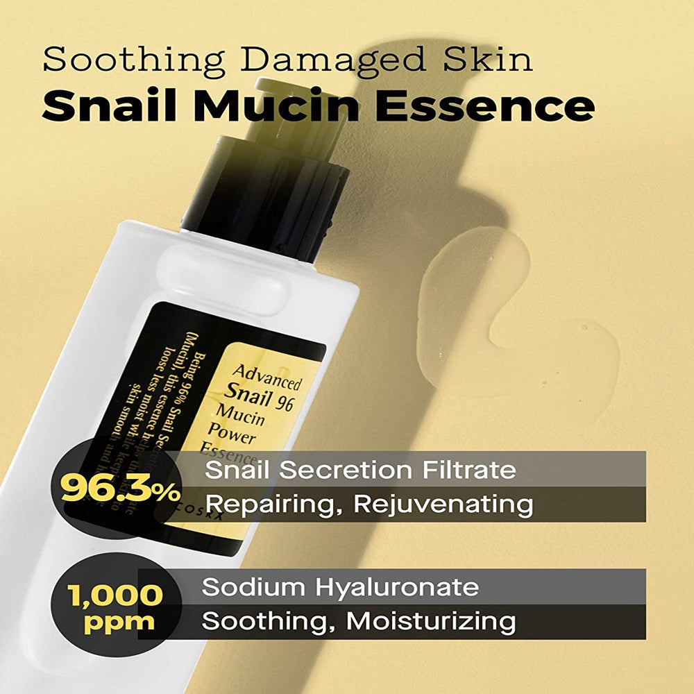Cosrx Advanced Snail 96 Mucin Power Essence - Korean Skincare | Swadesiicart