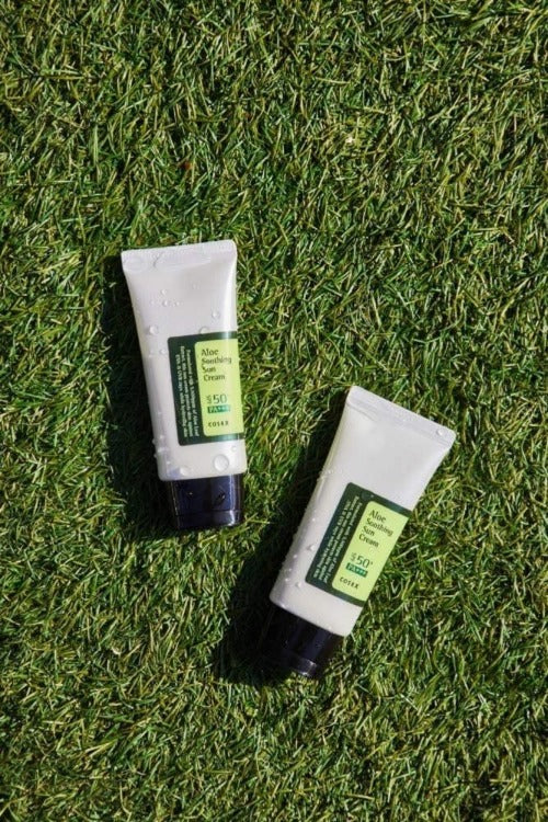 Cosrx Aloe Soothing SPF 50 PA+++ Sun Cream - Korean Skincare | Swadesiicart