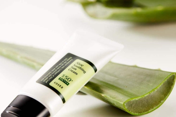 Cosrx Aloe Soothing SPF 50 PA+++ Sun Cream - Korean Skincare | Swadesiicart