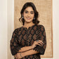 Yufta Cotton Black Co-Ord Set - Swadesiicart