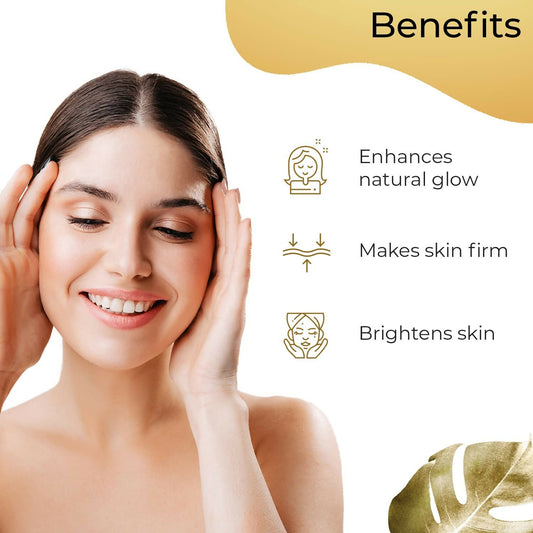 Pilgrim 24K Gold Facial Mask (Mini) For Glowing Skin And Restoring Skin Radiance - Swadesiicart