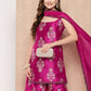 Ahalyaa Women's Traditional wear Kurta Set - Pink | Swadesiicart