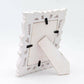 Adan's Homes PF01 Decorative Handcrafted Wooden Photo Frame (White)