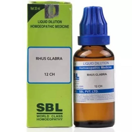 SBL Homeopathy Rhus Glabra Dilution - Swadesiicart